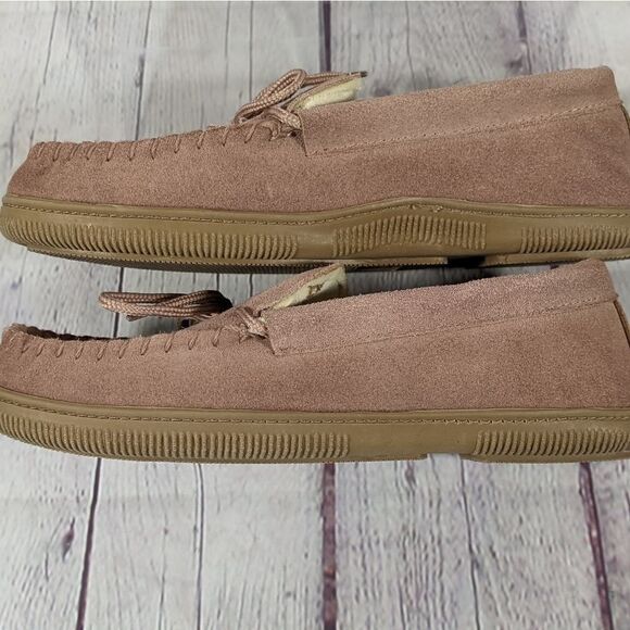 LAMO FOOTWEAR MEN'S MOCCASIN SLIPPERS - Picture 6 of 11